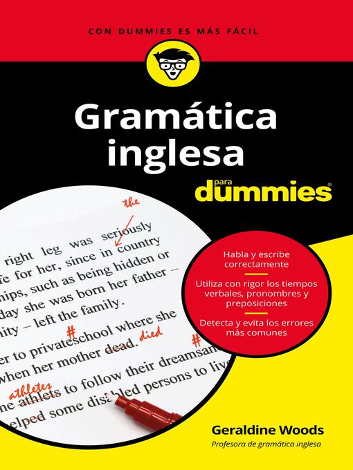 Title details for Gramática inglesa para dummies by Geraldine Woods - Available